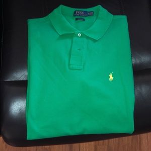 Short Sleve Green Polo Ralph Lauren
